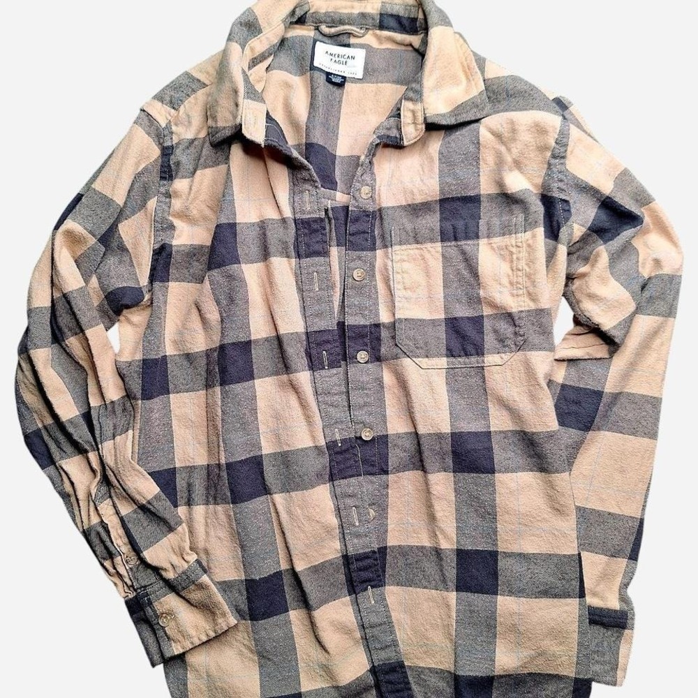 American eagle flannel‎ size small